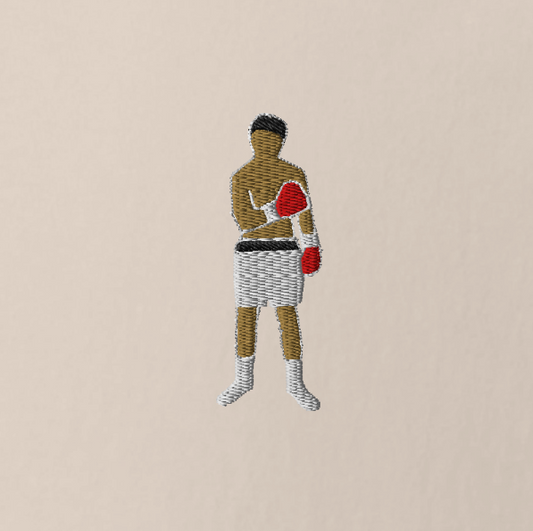 Muhammad Ali - Embroidered Emblem - Unisex T-Shirt