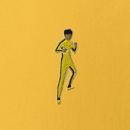 Bruce Lee - Embroidered Emblem - Unisex T-Shirt